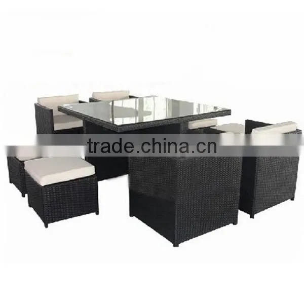 S&D wicker garden furniture rattan / china garden furniture