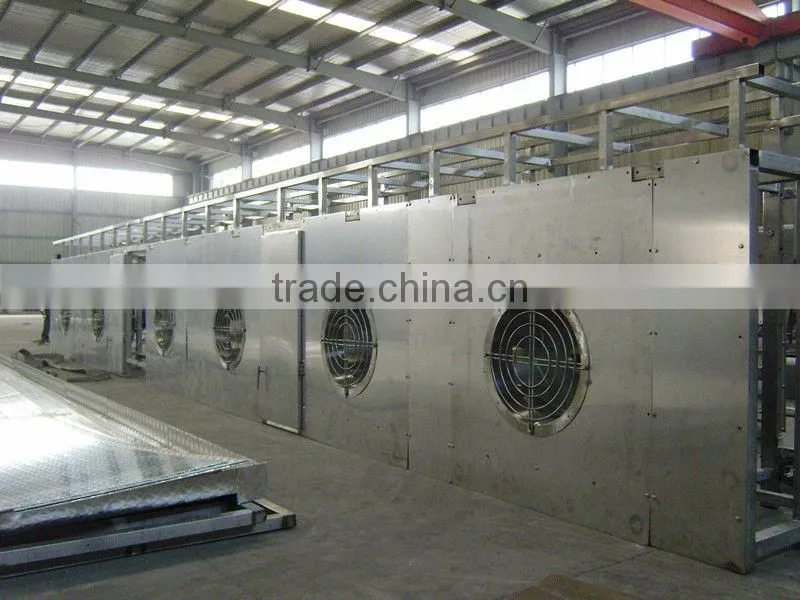 Food processing machinery fast freezing machine tunnel freezer