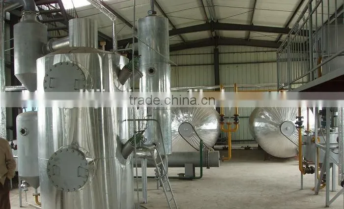 Certificate confirmed edible corn germ oil refining unit