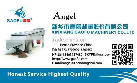 Linear vibratory mechanical sifter for stone powder