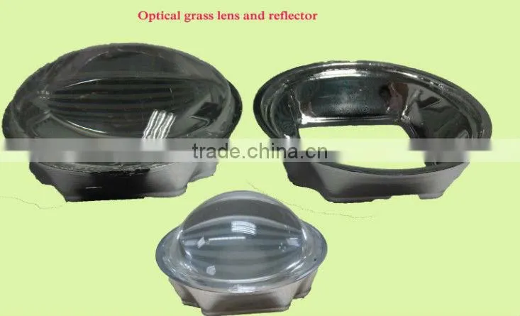 DIY led grow light chip with aluminum heat sink and optical grass lens and reflector fan for DIY led grow light