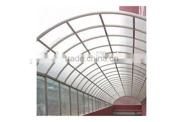 Transparent PC sheet greenhouse