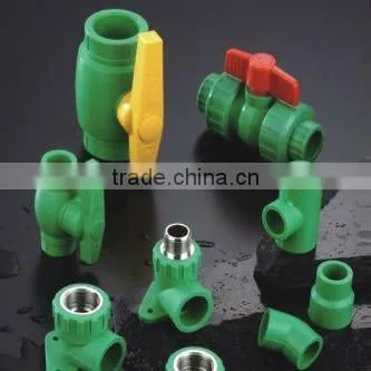 Good Price Plastic PPR Double Union Ball Valve for water pipe
