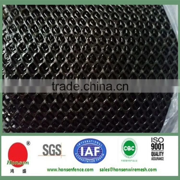 white extruded mesh/extruded plastic mesh/netting/plastic plain net