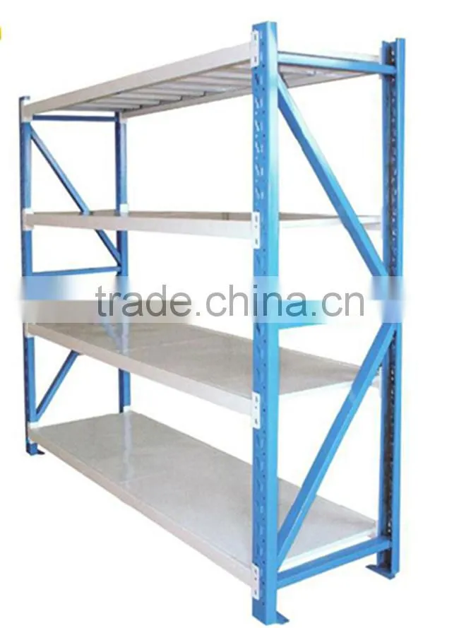 4-Tier Floor Wheel Metal Storage Rack