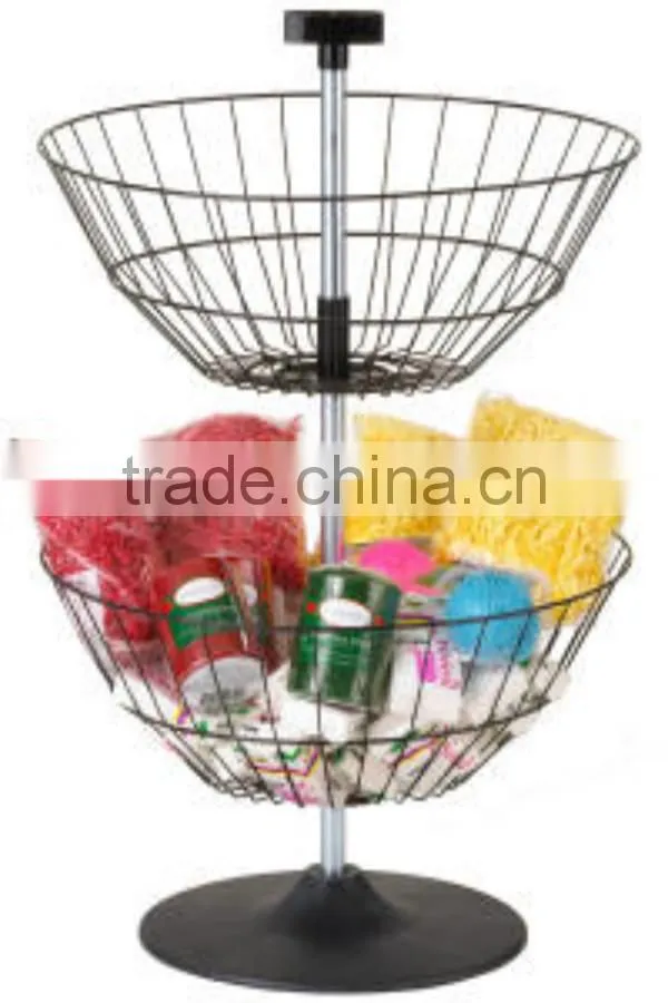 Flexible Multi-Tier Spinning toy display stand