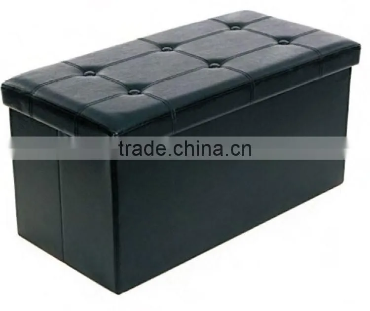 Wholesale Durable OEM PVC Multi-Function Storage Ottoman
