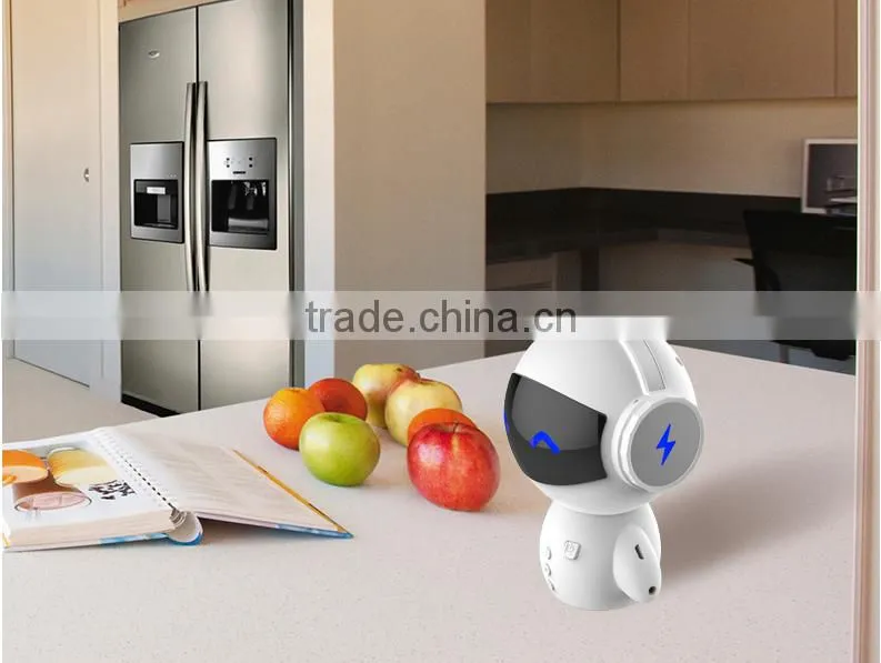 Intelligent mini Robot Bluetooth speaker with Power Bank for Computer