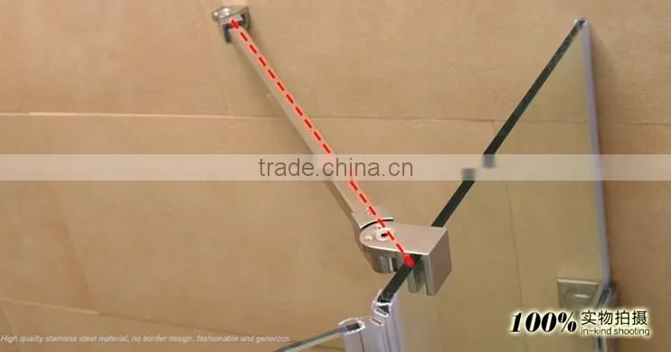 8mm Flat Tempered Glass Shower room with En12150-1