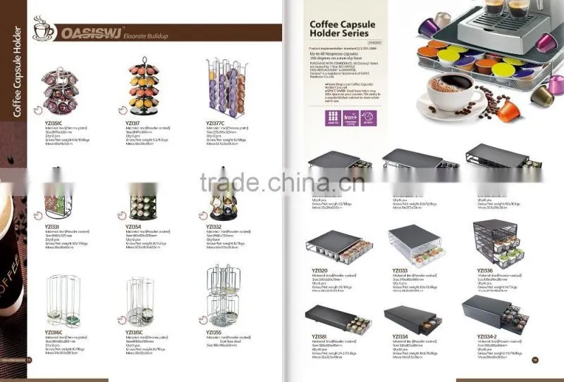 coffee capsule holder for Nespresso