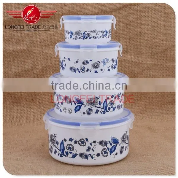 High quality round plastic storage box / Airtight Preserving Box /Crisper