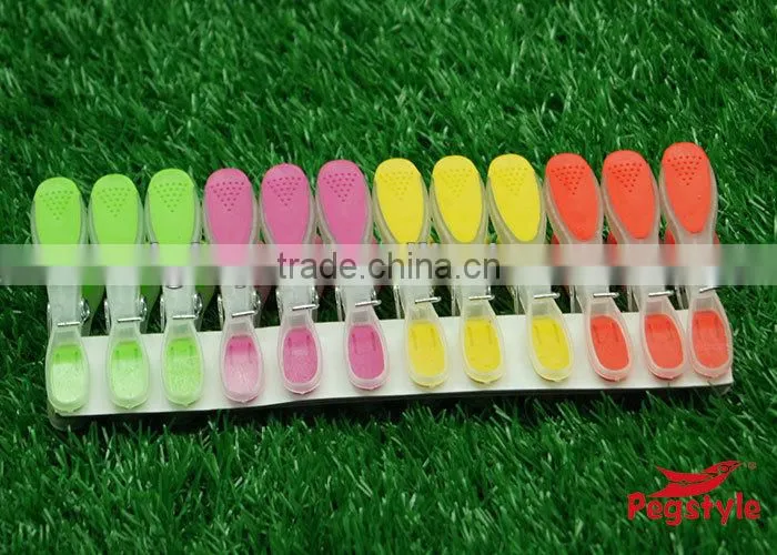 Multicolor Useful Plastic Clothes Pegs