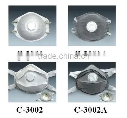 high quality plastic-shelled filter disc dust mask