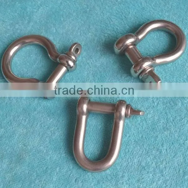 square head trawling shackle