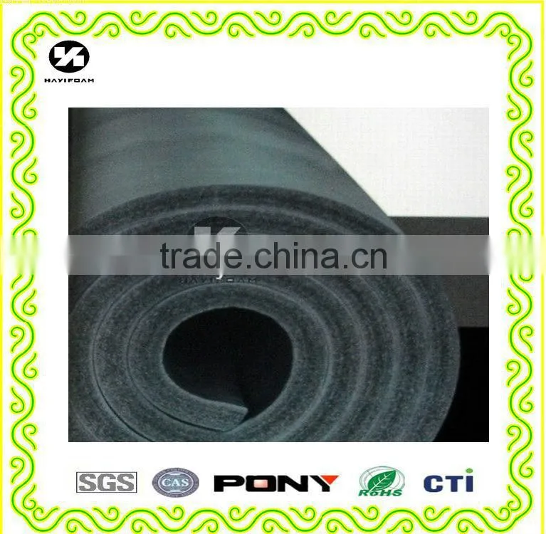 pvc NBR foam nitrile foam