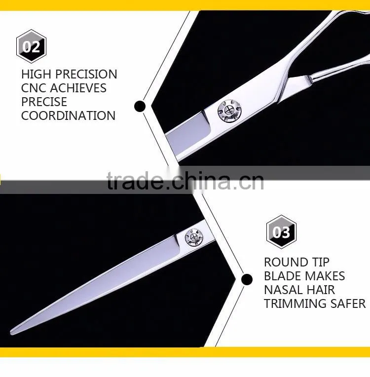 Pet Grooming Shear7 Inch Dog Grooming Straight Scissors for Dogs, 440 Japanese Steel Straight Shears