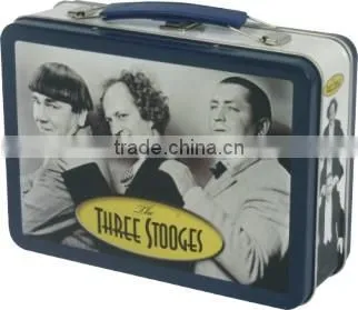 Metal Kid's Lunch Box, Handle Tin