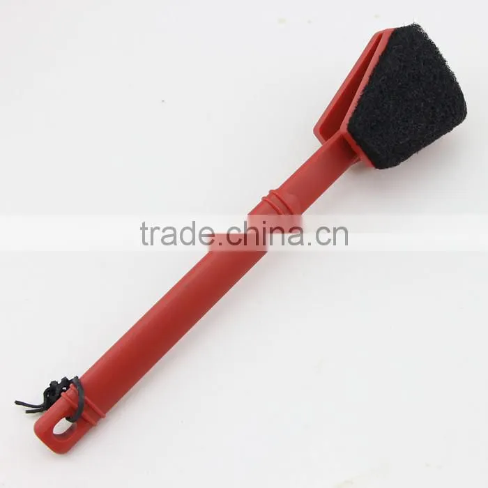 Long Handle Cleaning Brush for Grill with Two Functions