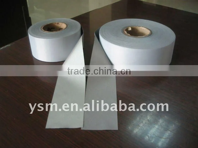 100% ployester reflective fabric tape for garments