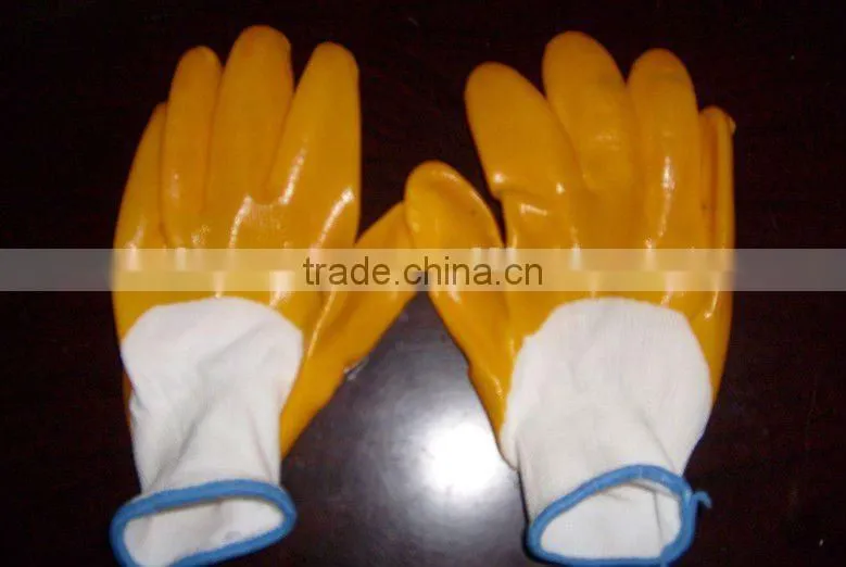 crinkle latex coated gloves