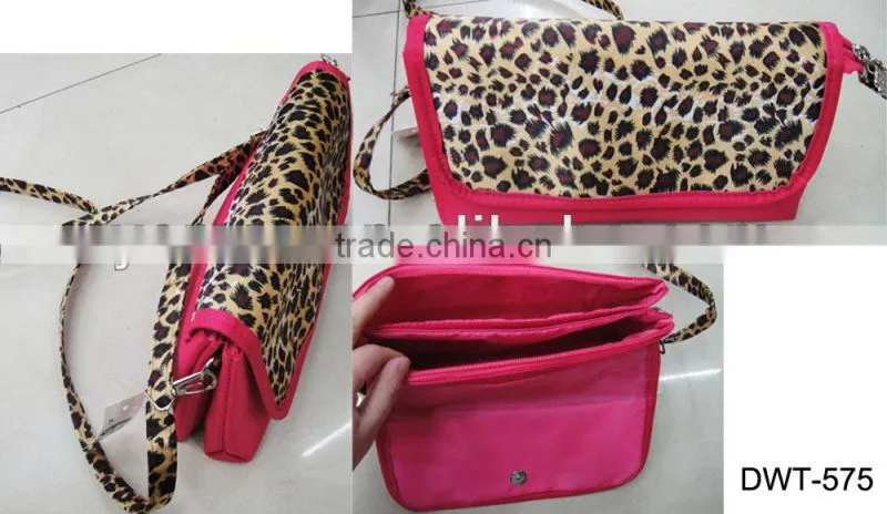 Fashion new cosmetic satin handle bag