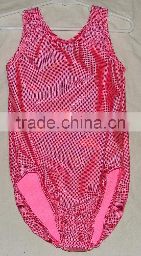 toddler leotard Pink shattered glass
