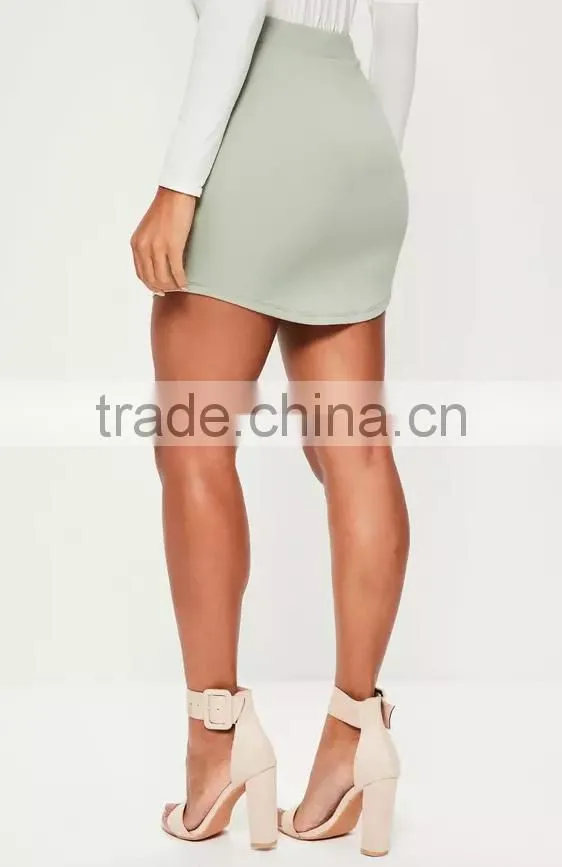 Fshion design slim mini skirt for women causal dress