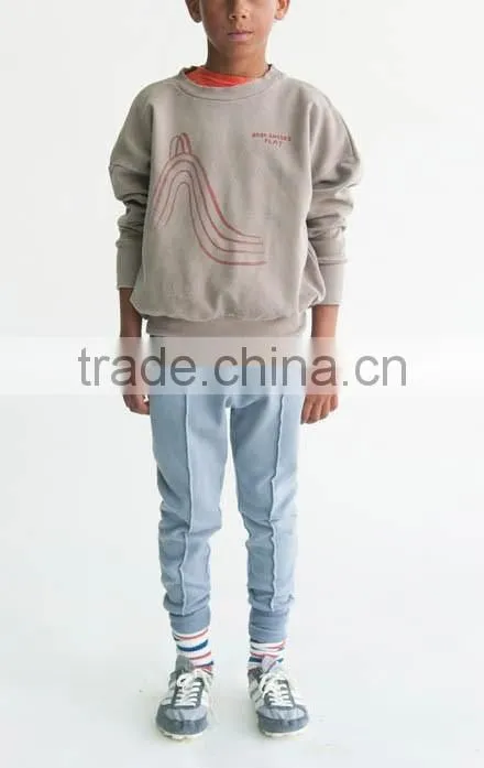 High Quality 100% Cotton Made Kid Pants for Little Boys