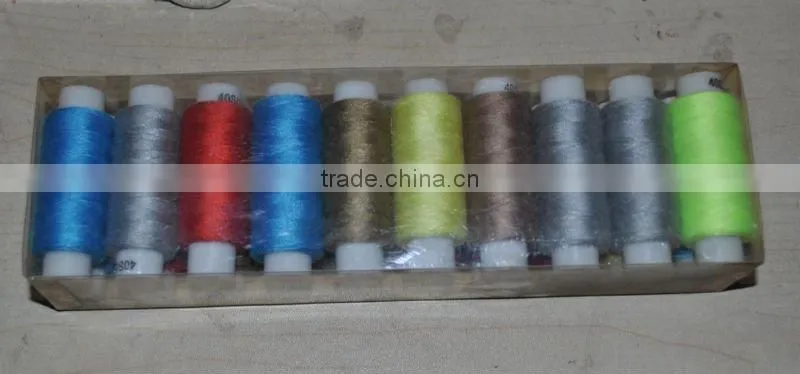 New different types wholesale polyester sewing thread