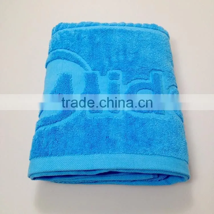 luxury hotel & spa bath towel hotel cotton jacquard design