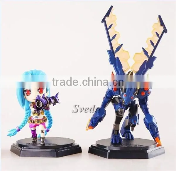 (Hot Games)League of Legends figure LOL Game toys Jinx action figure LOL PVC dolls wholesales price