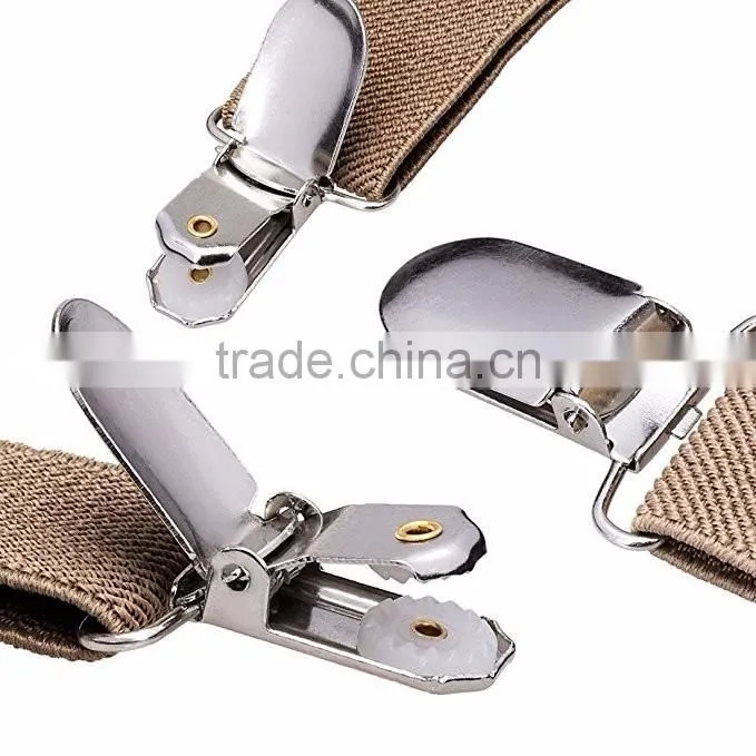 Standard Straight Shirt Stays with Locking Clamps Military Uniform Keep Your Shirt Tucked In With Shirt Stays