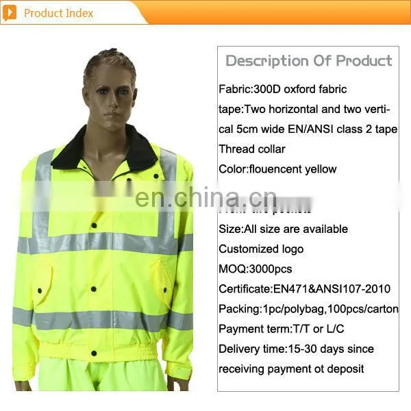 Safety jacket,hi vis jacket,reflective jacket