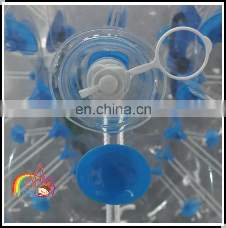 Promotion inflatable bumper ball, adult human soccer bubble belly buddy balloon for footabll event