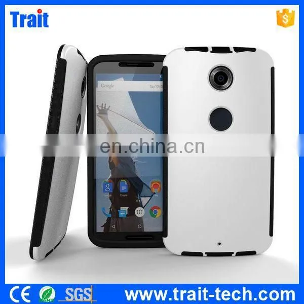 Factory Price Full Screen Protect Back Cover Case For Motorola Google Nexus 6