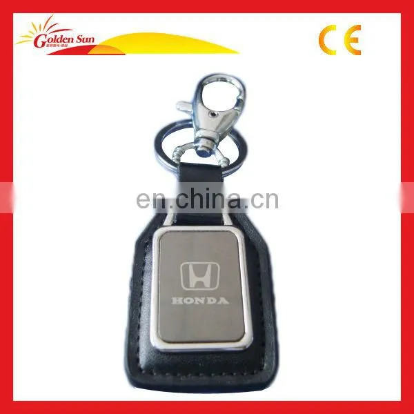 Hot Selling Plain Leather Keychain