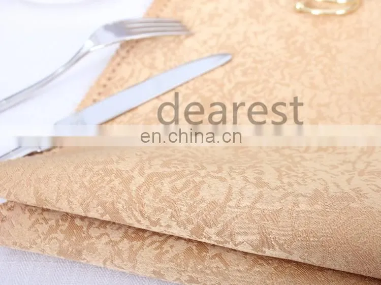 hot sale jaquard Napkins for wedding hotel