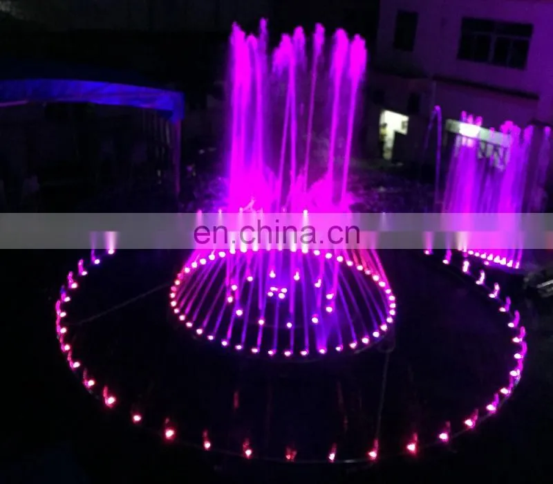 Digital water graphic waterfall water show digital water curtain fountain