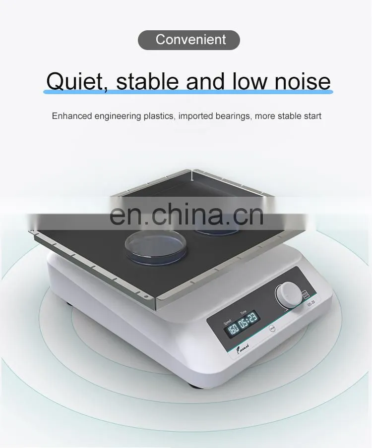 AKM lab big capacity orbital shakertal shaker with closed area