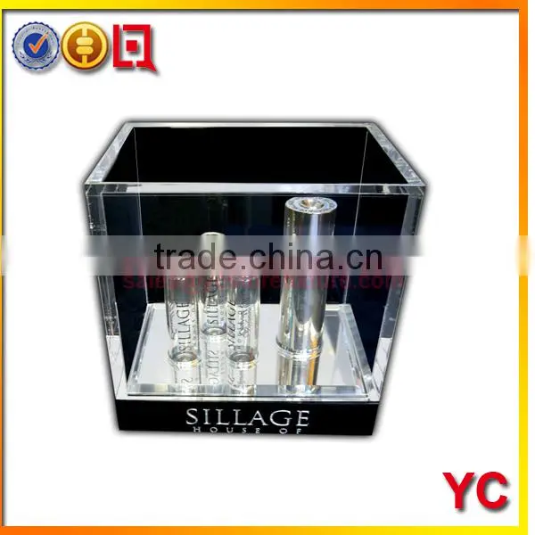 2014 Fashional acrylic cosmetic rack display