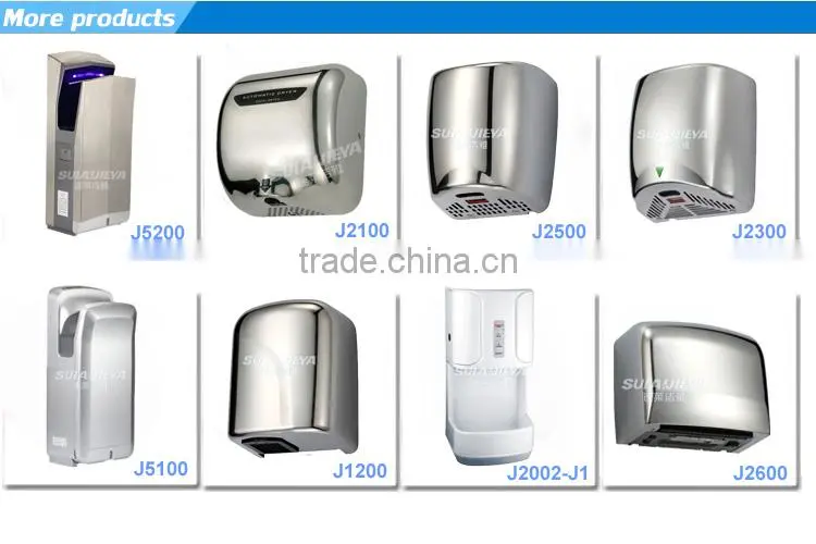Stainless Steel Automatic Wall Mounted High-Speed Hand Dryer Machine