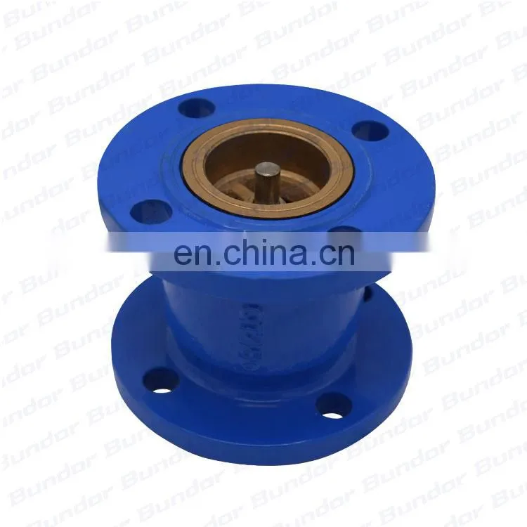 Bundor 4 inch high quality ductile iron flange connected silencing check valve price