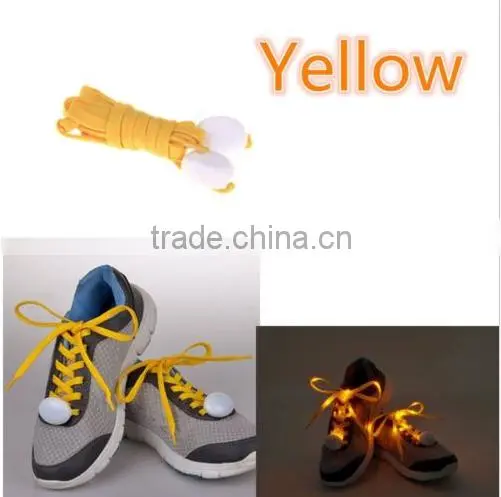 LED Shoelaces Light up Flashing Shoe Laces or Fluorescence Shoelaces Rave Party
