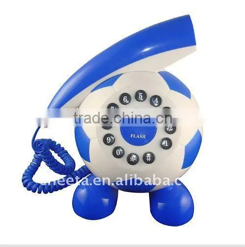 Cartoon Telephone For Children With Basketball Shape