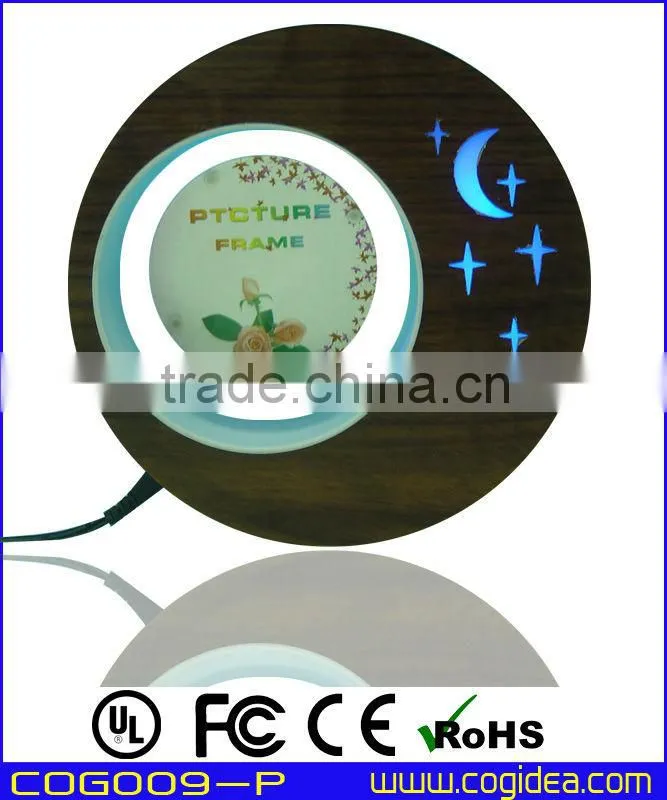 electromagnetic levitating picture frame nice picture display for gift&indoor