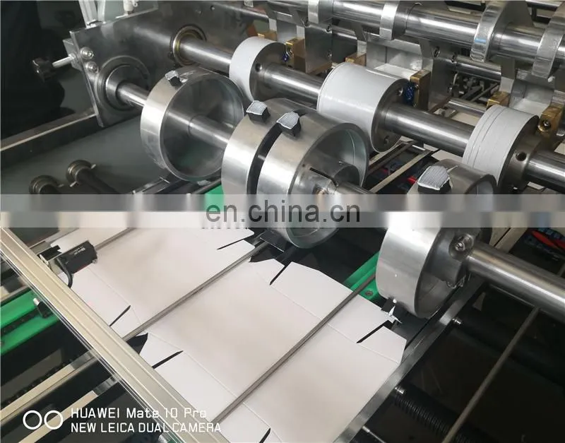HBM800 Automatic disposable Family takeaway food Paper box making machine, popcorn fried chicken container forming equipment