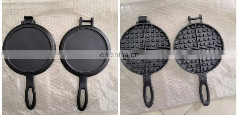 Cast iron baking mini egg waffle pan