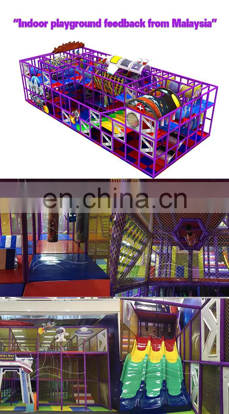 Soft playground Commercial Amusement Equipment Kids Playground Indoor Equipment With Soft Colors