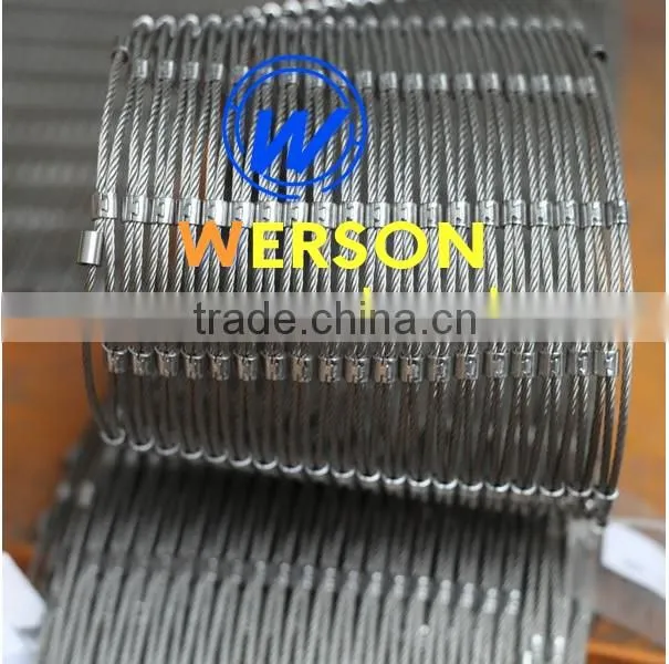 architectural facade rope mesh,architectural rope mesh ,stainless steel cable mesh | generalmesh