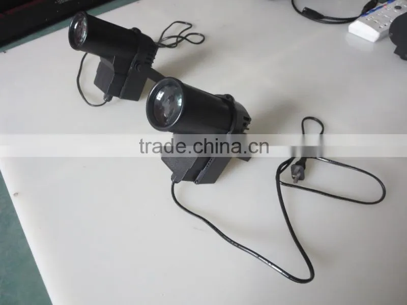 10W RGBW 4 in 1 Led Beam Spot Light Effect Pinspot Disco Light Stage DJ Lighting